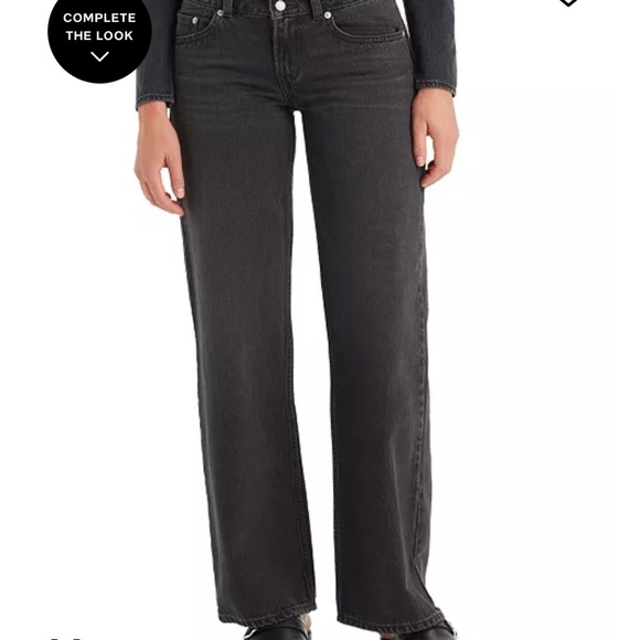 Levi's Women's super low double button relaxed, fit denim - Picture 3 of 7